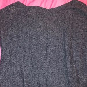 Hollister oversized cross back sweater